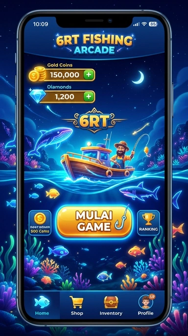 Tampilan antarmuka 6rt yang intuitif dan bersih